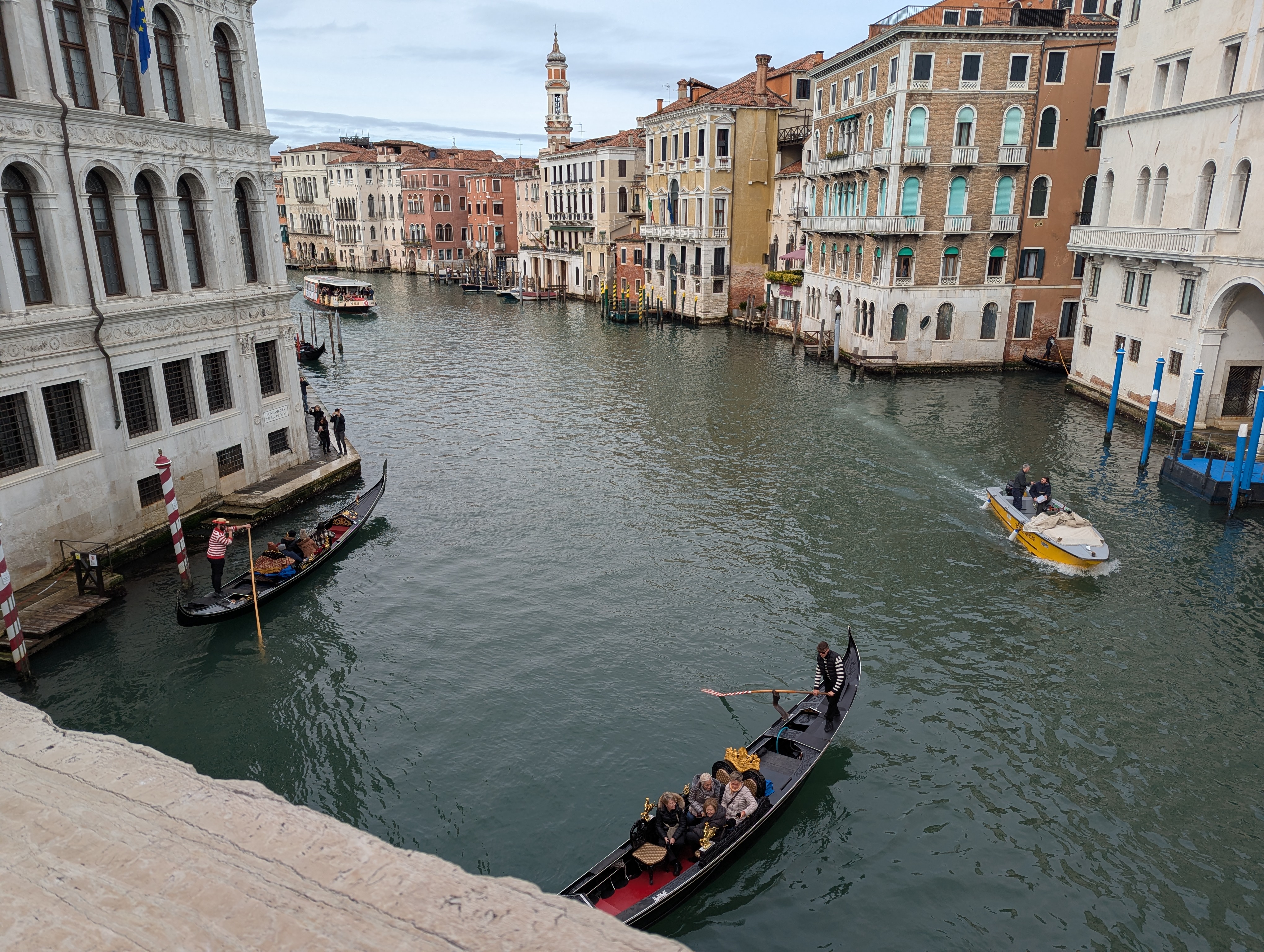 Grand Canal from the Ponte di Rialto